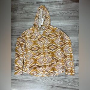 Wallflower Pink and Gold Knit Sweater Women's Size S